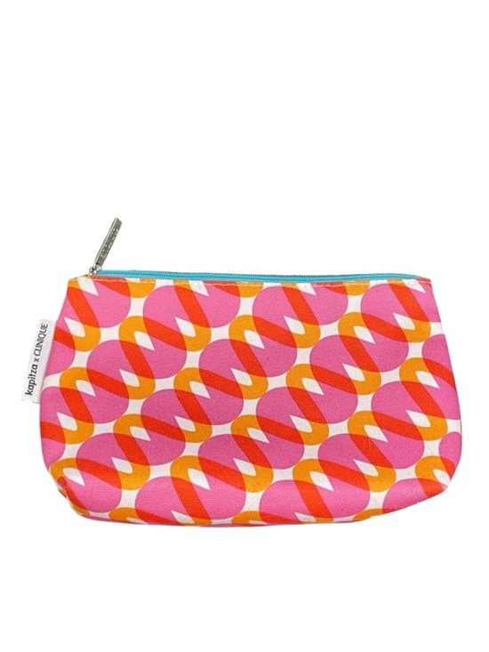 Clinique Other - 🩵6/$30 — Clinique Geometric Patterned Makeup Bag